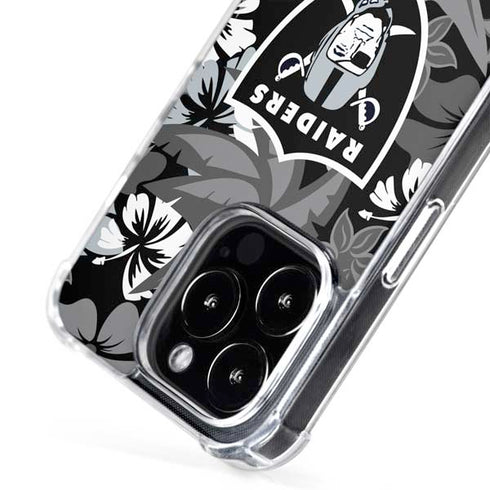 NFL Las Vegas Raiders Tropical Print iPhone 16 Pro MagSafe Case
